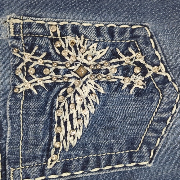 Miss Me Cross Jeans 31/28 - Picture 4 of 9